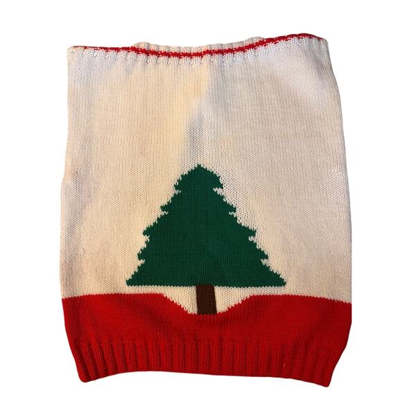 Vintage Handcrafted Ugly/Tacky Christmas Tree Sweater Vest Size M (Unbranded) - Picture 4 of 8